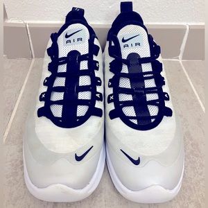 Nike Mens Air Max Axis Premium White Running Shoes